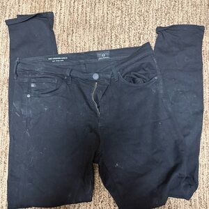 AG Adriano Goldschmied Black Skinny Jeans